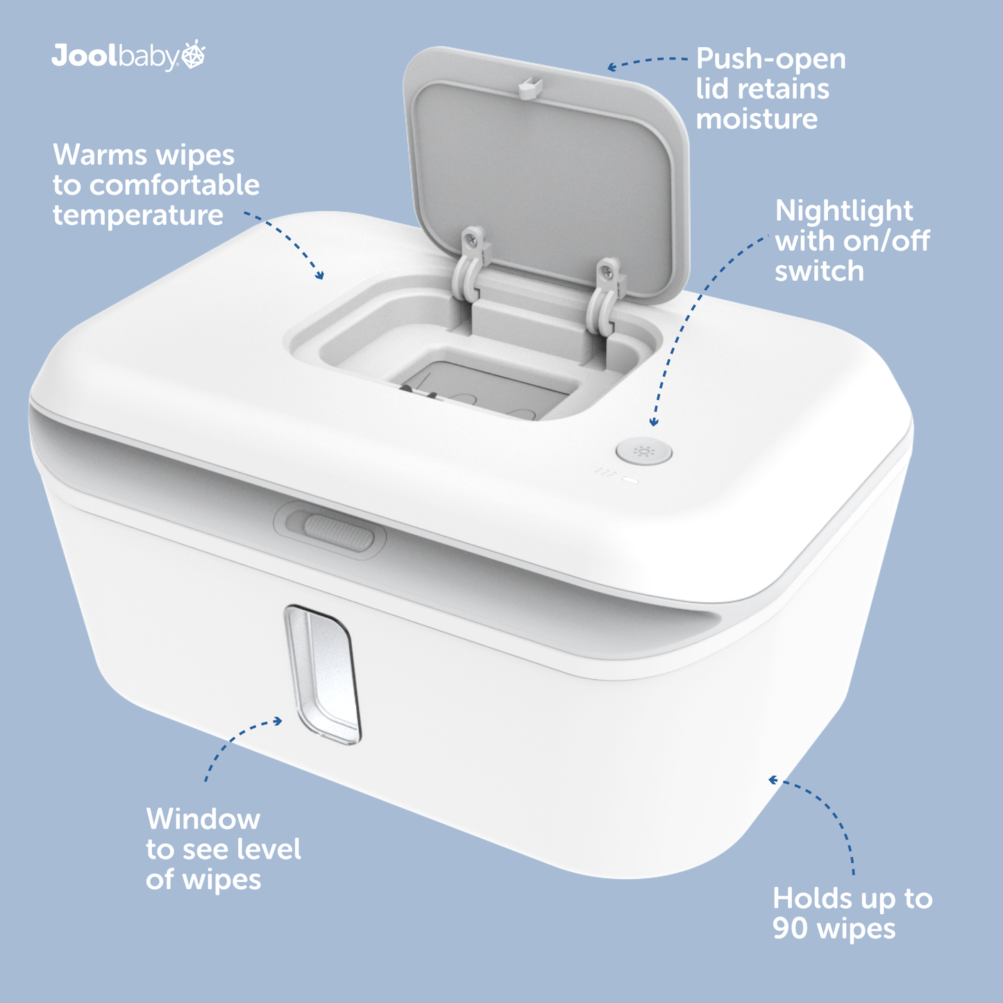 Baby Wipe Warmer - Gray