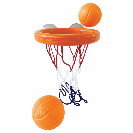 Bath Time Basketball Set