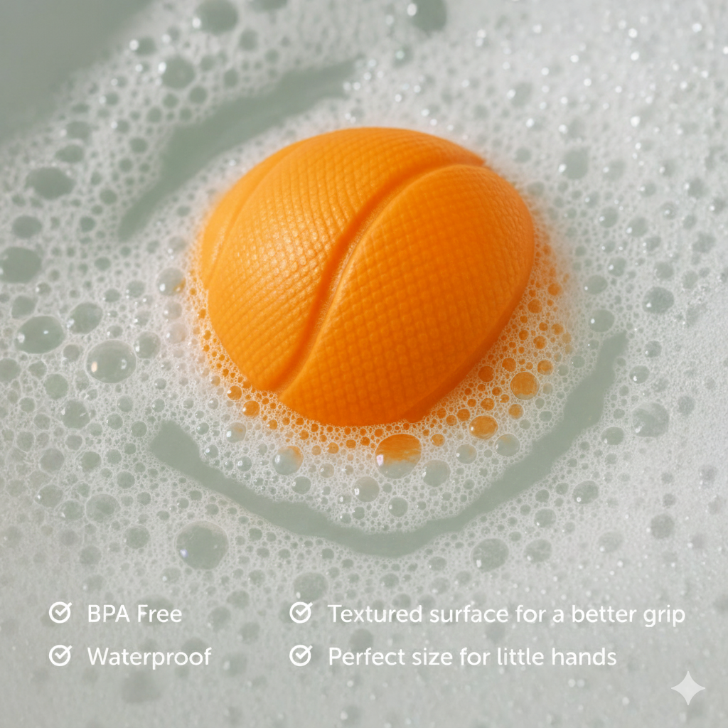 Bath Time Basketball Set