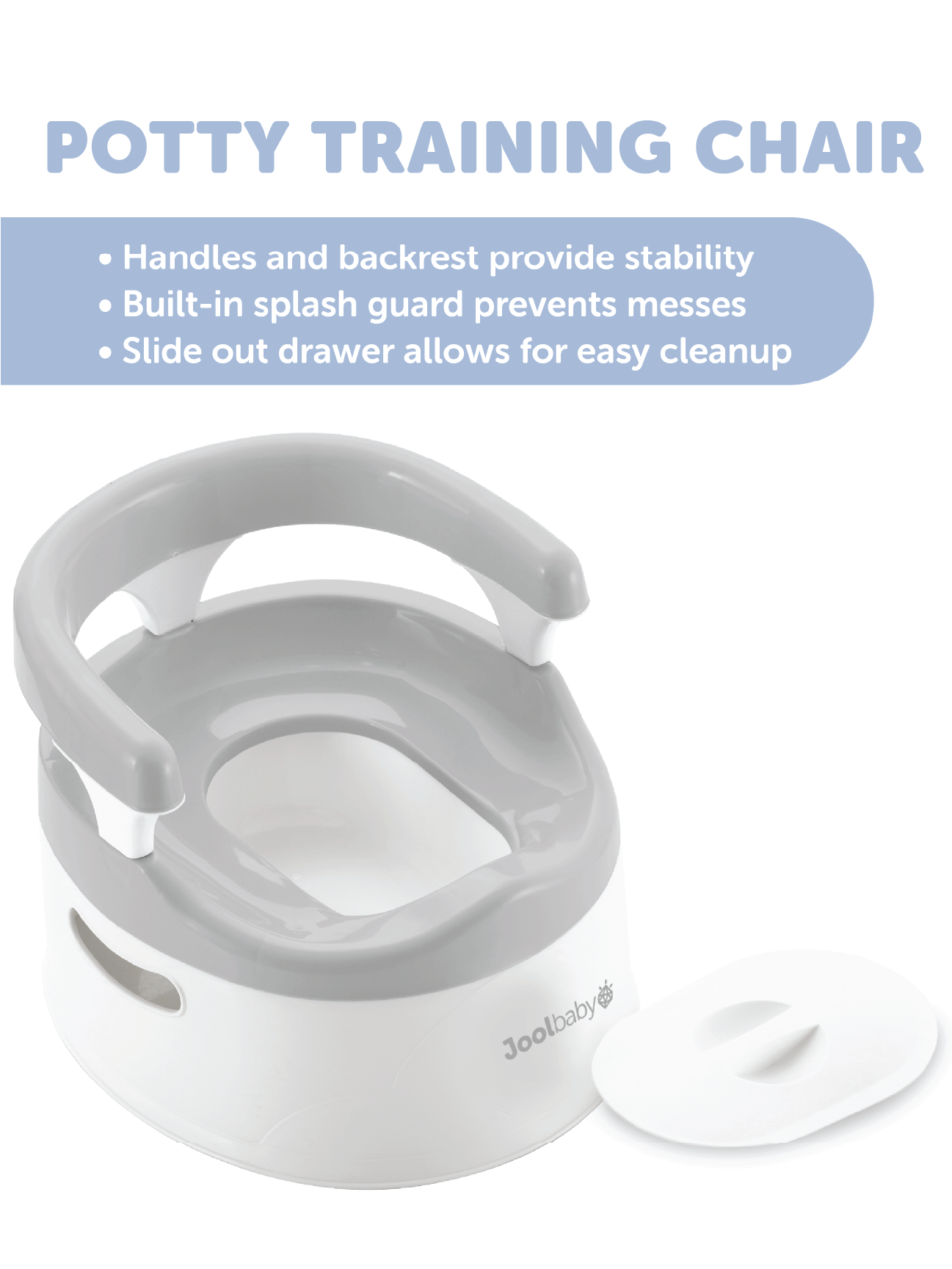 3-Piece Potty Training Kit - Gray