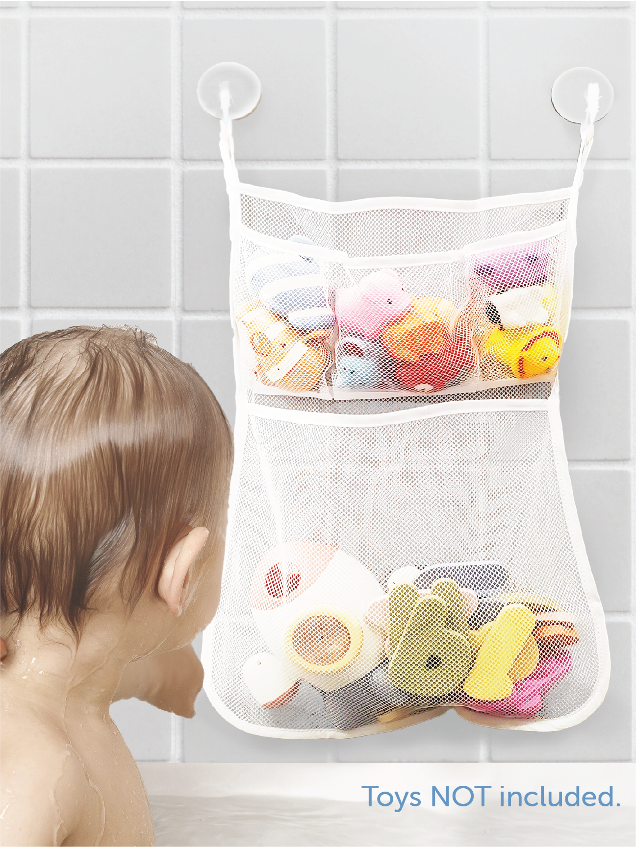 Bathtub Storage Bag w/ Suction Cups