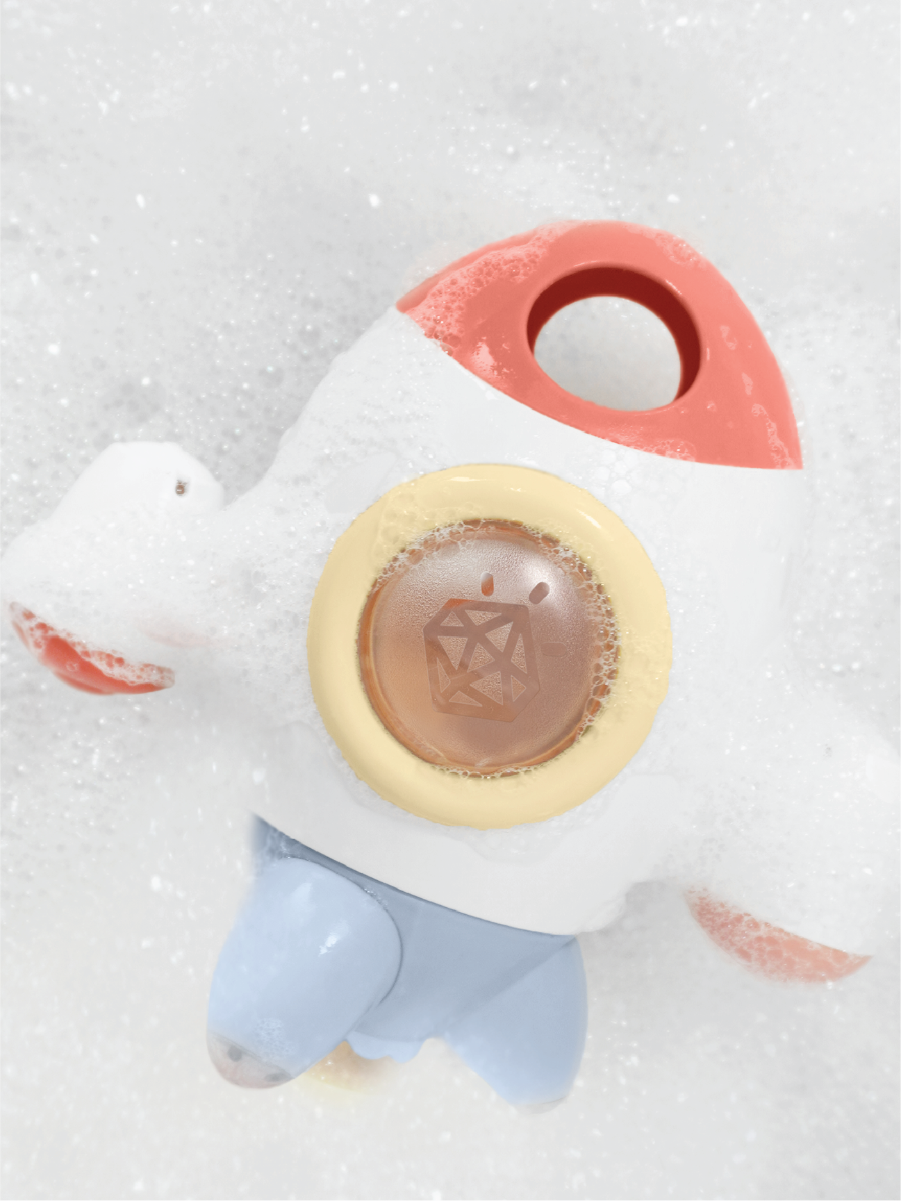 Blast Off! Rocket Sprinkler Bath Toy