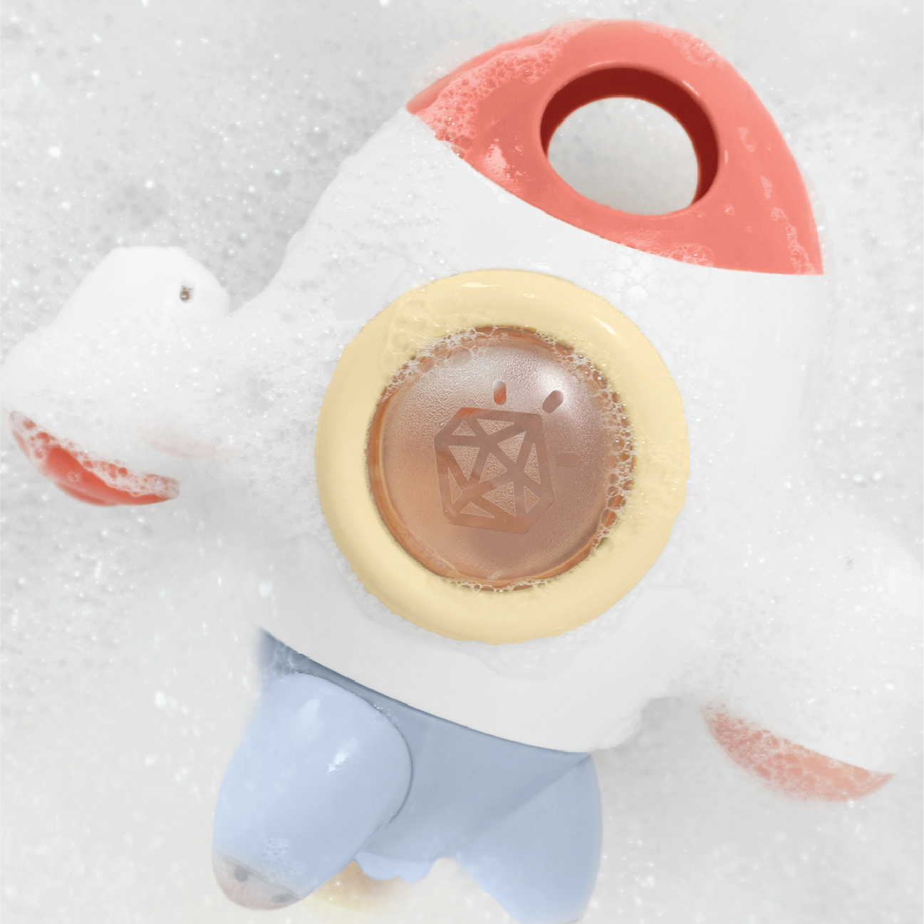 Blast Off! Rocket Sprinkler Bath Toy