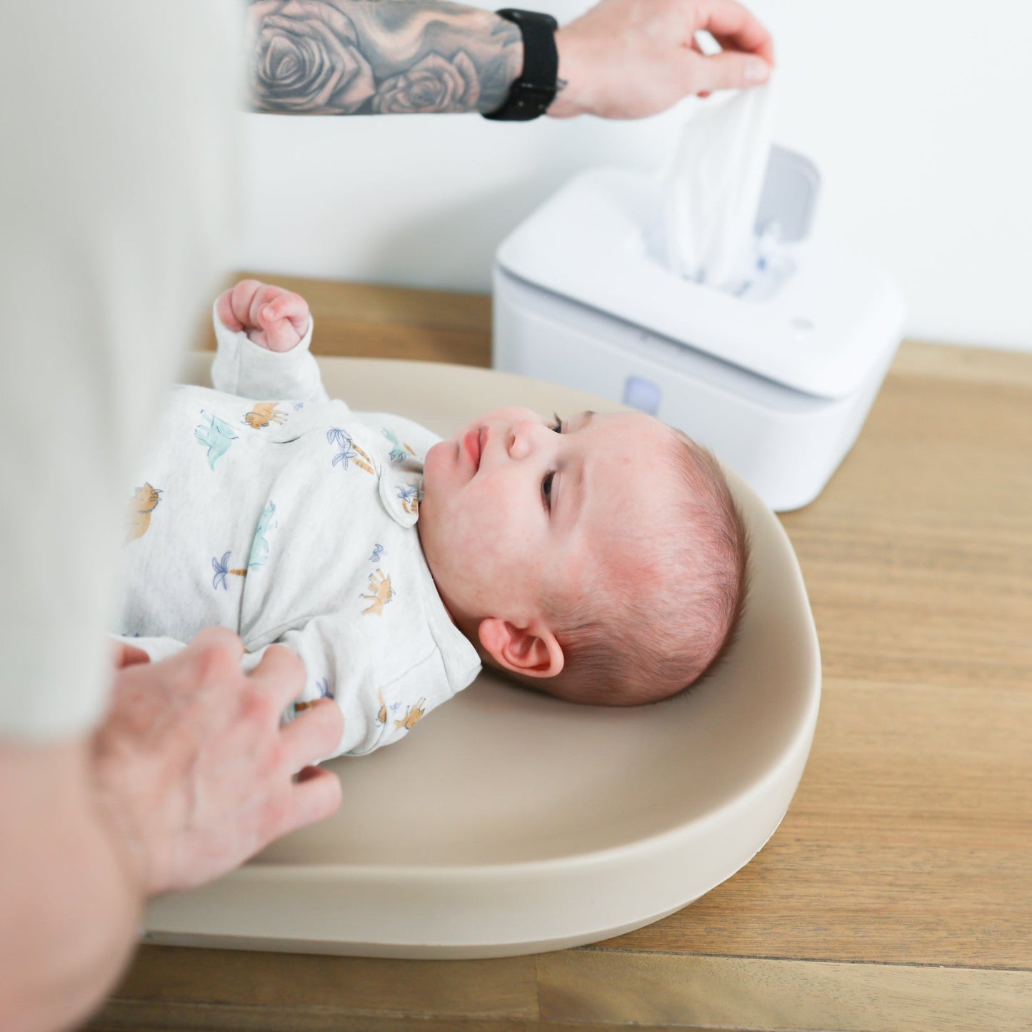 Baby Wipe Warmer - Gray