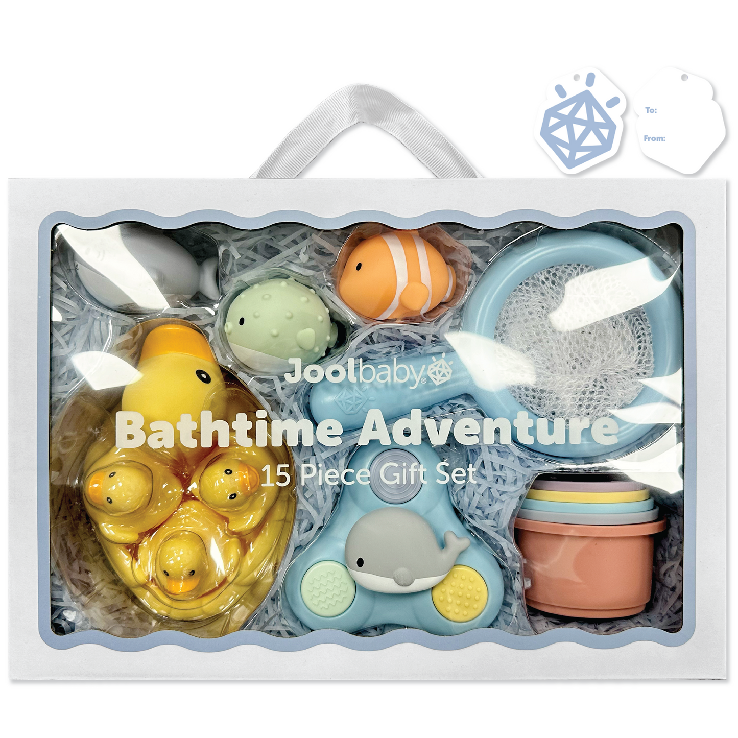 Bathtime adveture set with beautiful gift packaging