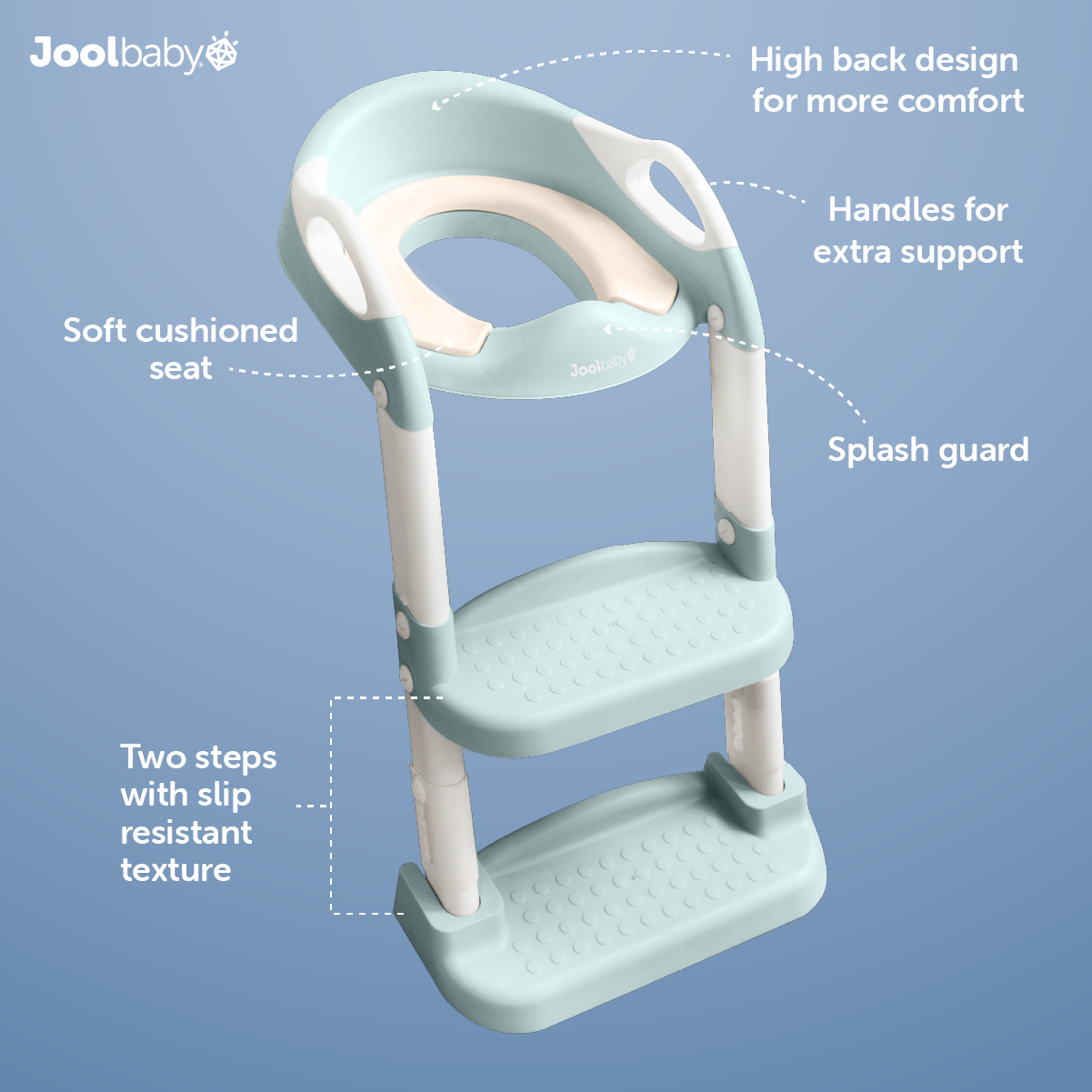 Potty Training Seat with 2 Step Ladder