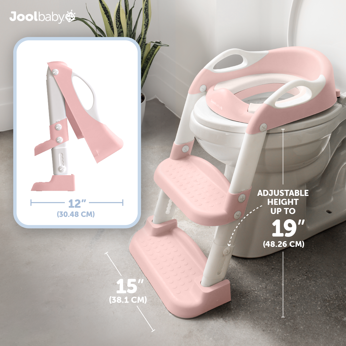 Potty Training Seat with 2 Step Ladder