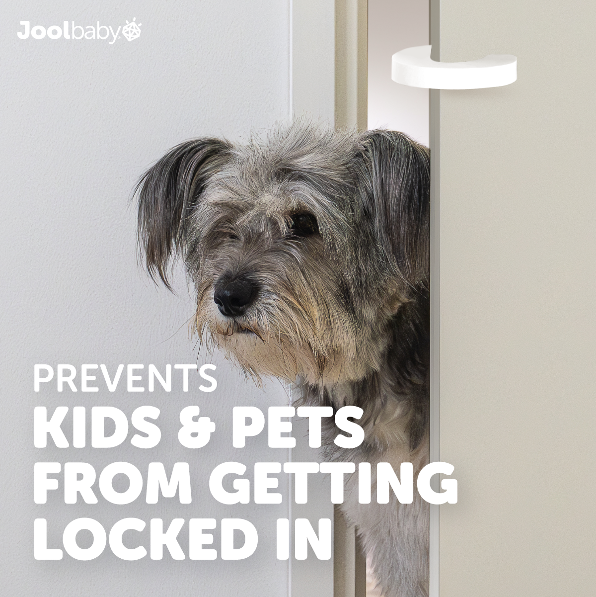 Door pinch guards prevents kids and pets from getting locked in