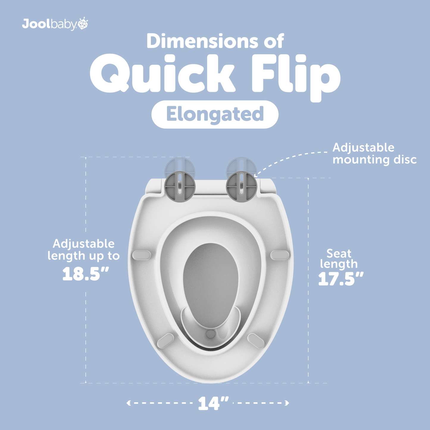 Quick Flip Toilet Seat