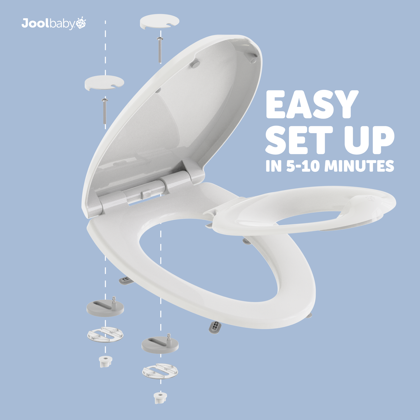 Quick Flip Toilet Seat