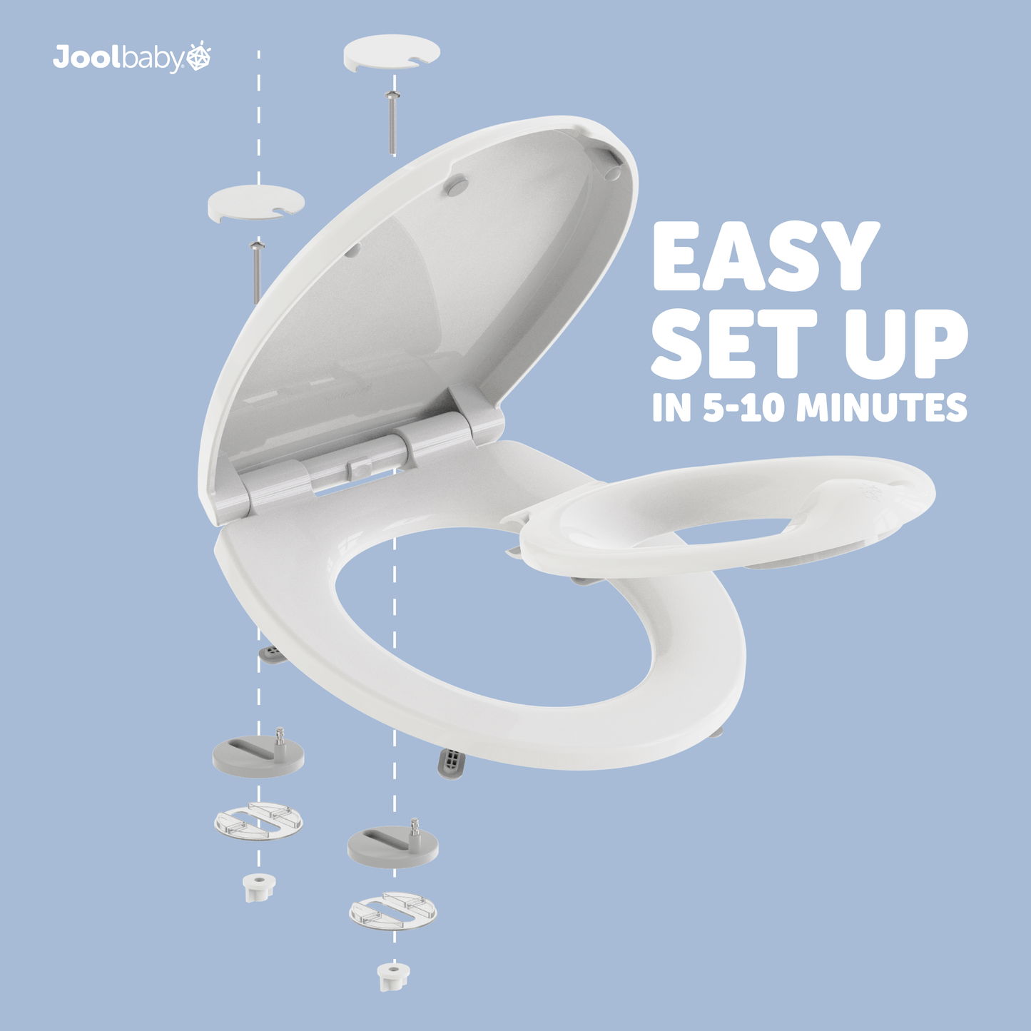 Quick Flip Toilet Seat