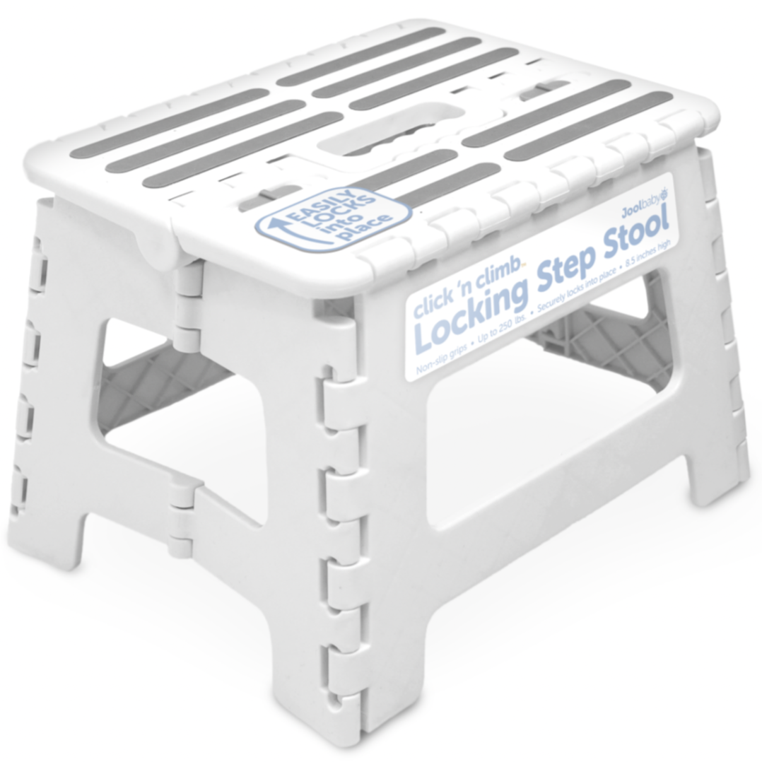 Portable & Locking Step Stool | Jool Baby Click 'n Climb Portable & Locking Step Stool | Jool Baby Click 'n Climb