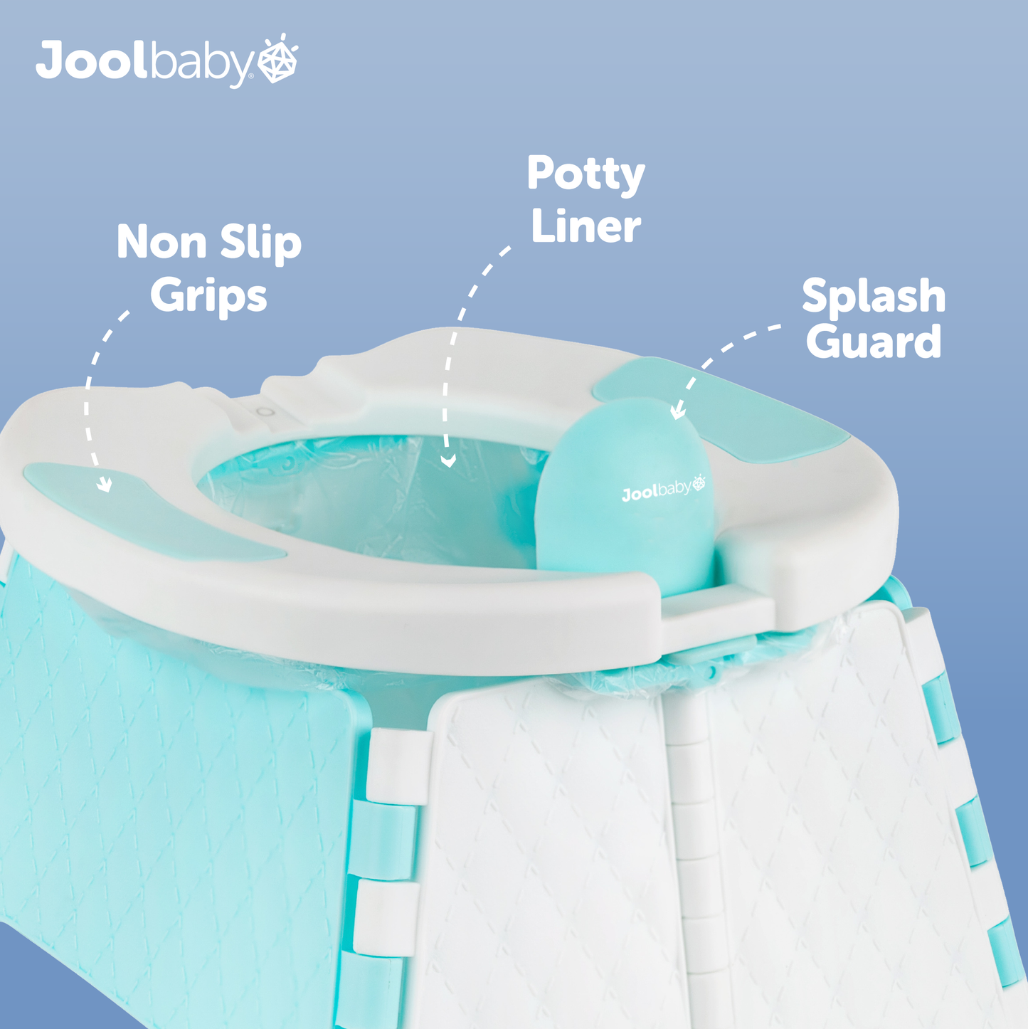 Portable Potty Chair with Travel Bag