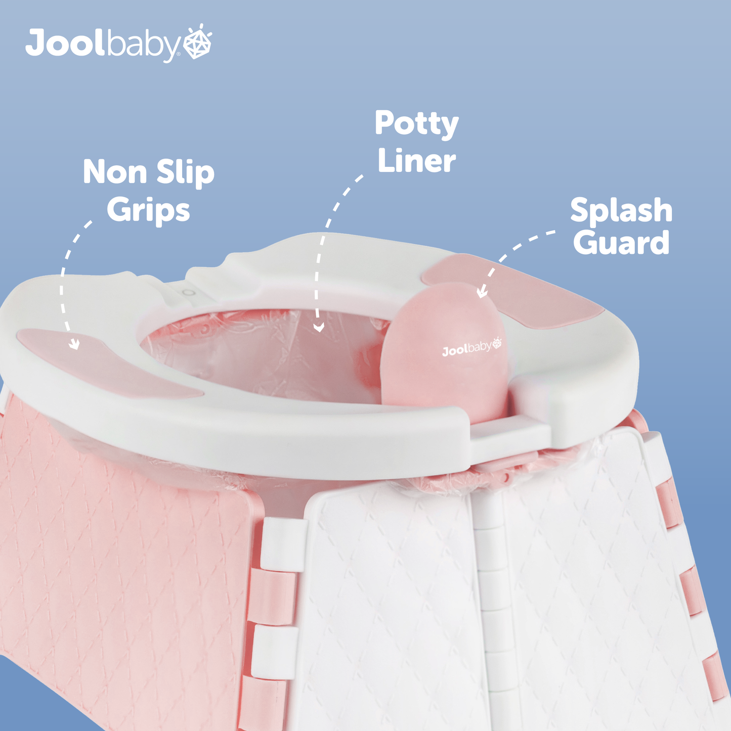 Portable Potty Chair with Travel Bag