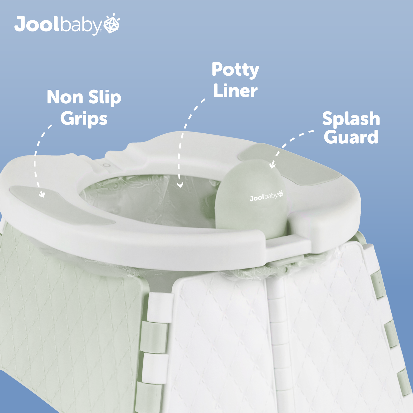 Portable Potty Chair with Travel Bag