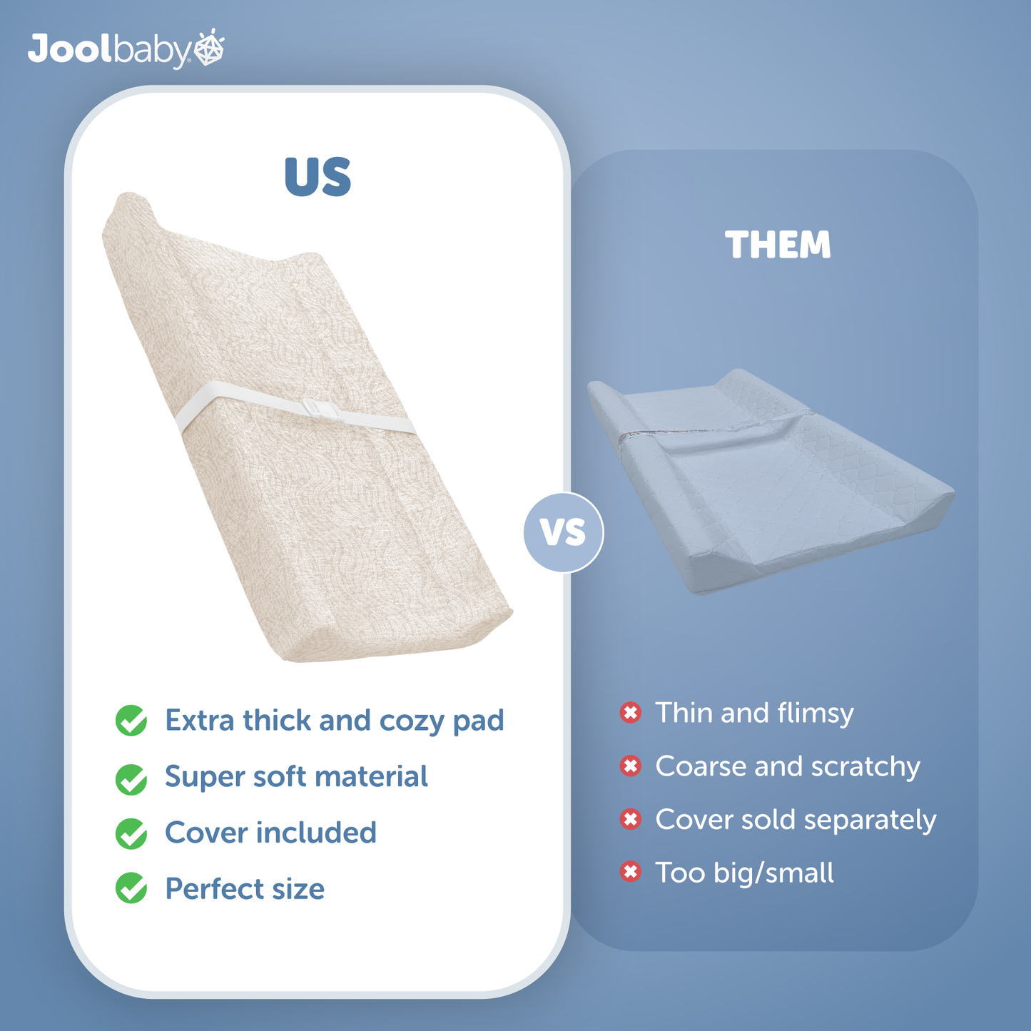Soft Changing Pad + Washable Cover