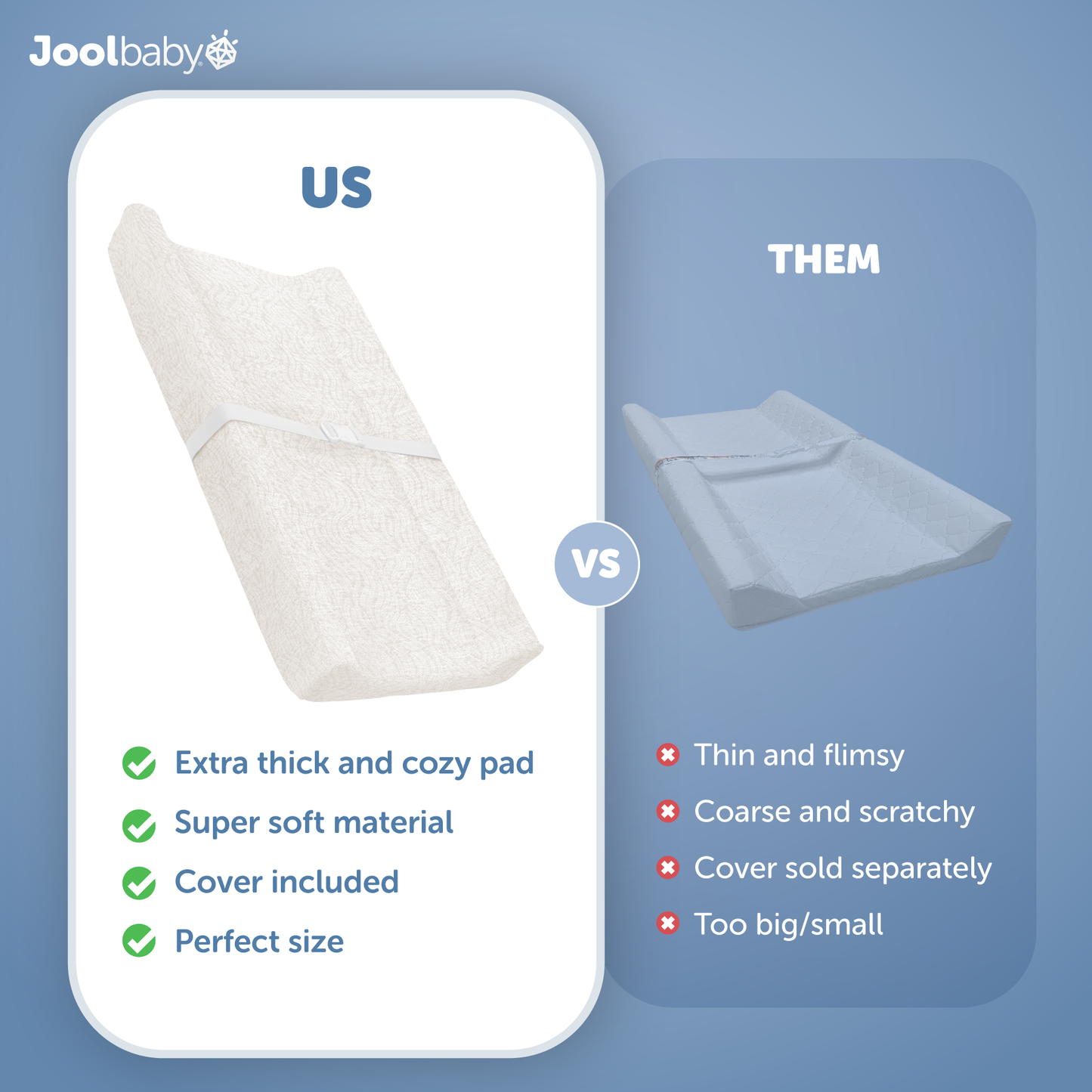 Soft Changing Pad + Washable Cover