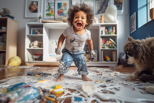 Surviving snow days with toddlers: 16+ no-stress indoor activities that are NOT Pinterest-worthy