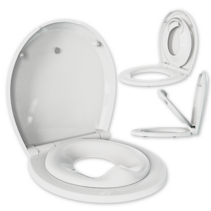 Toilet seat with toddler best sale seat attached