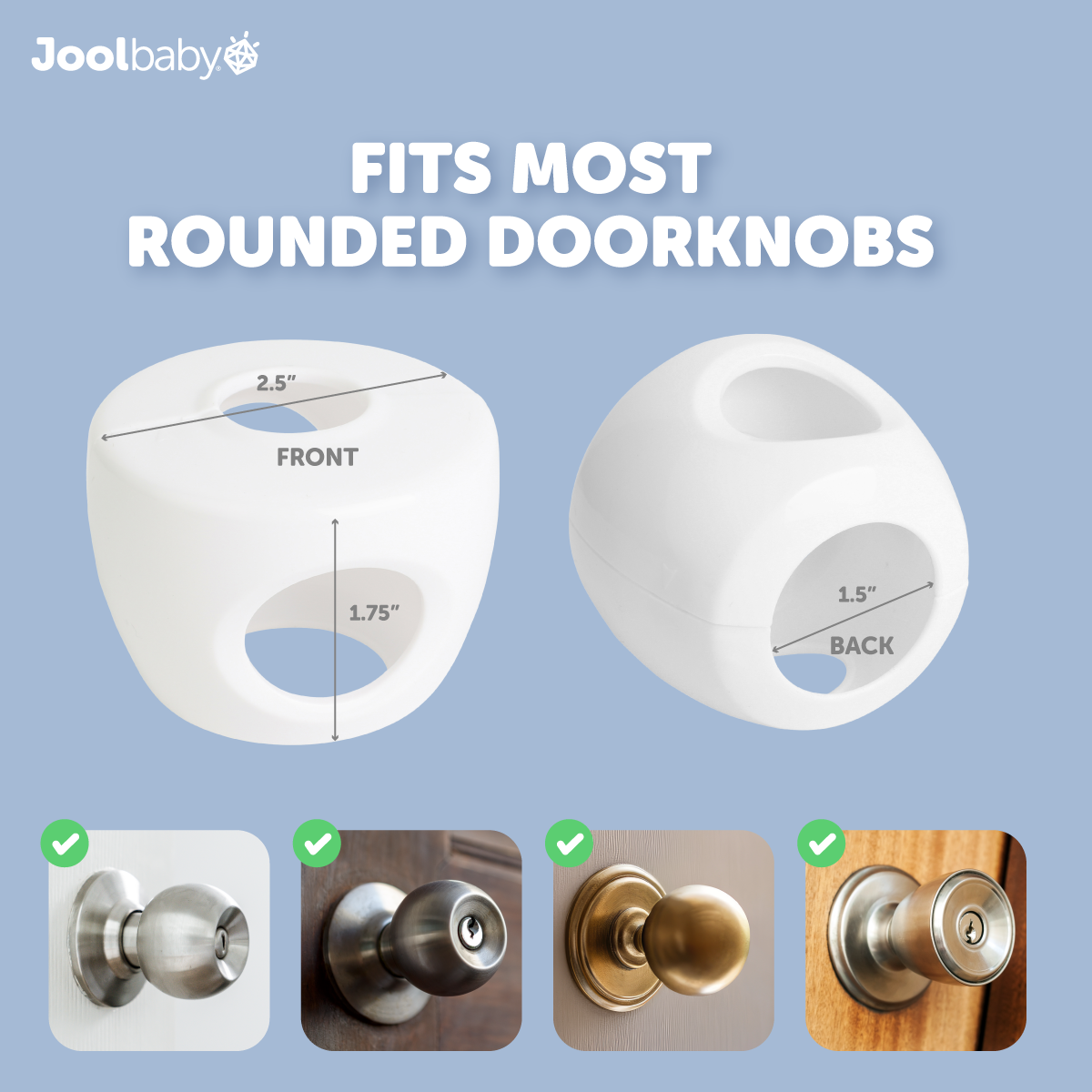 Door Knob Covers (4 Pack)