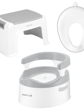 3-Piece Potty Training Kit - Gray