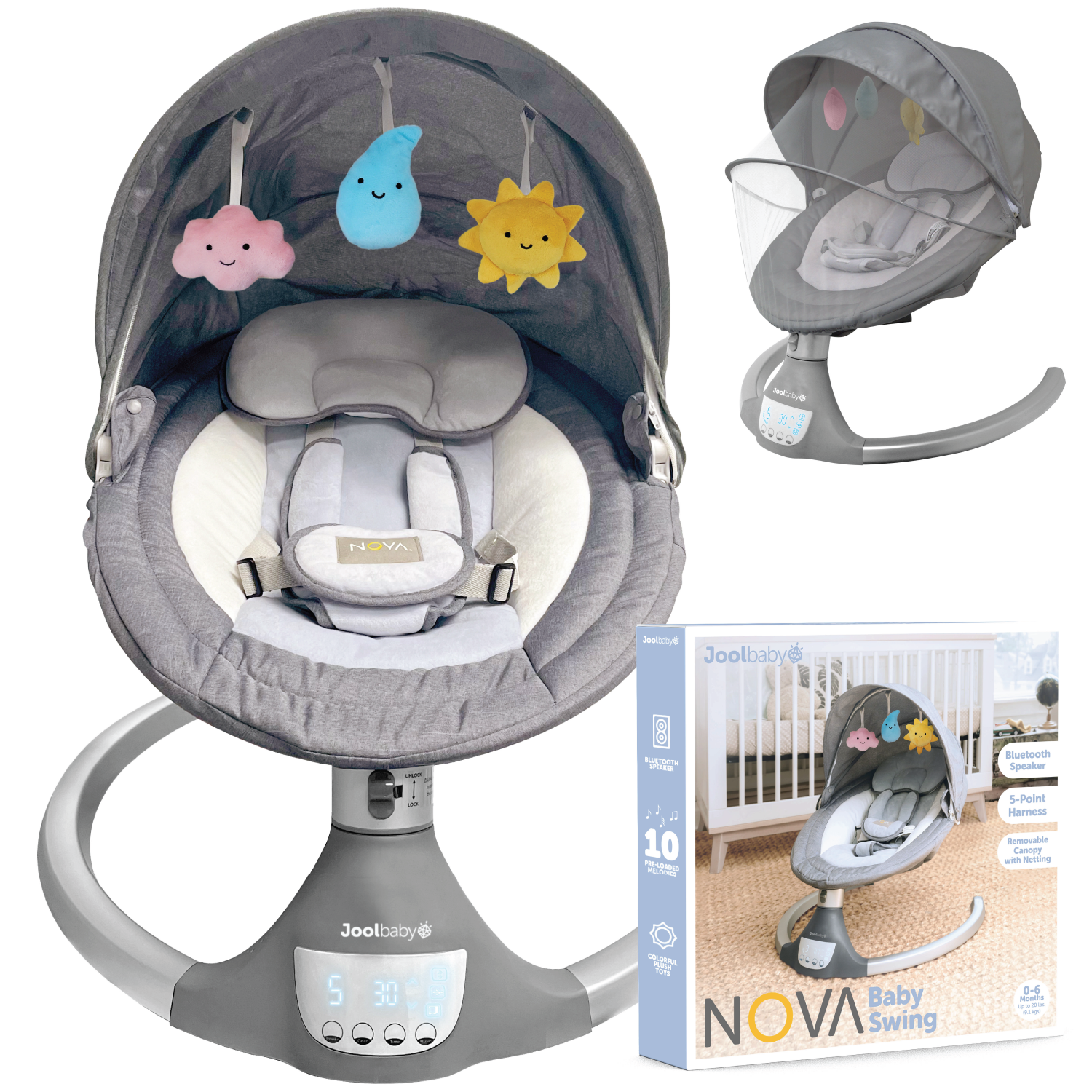Nova Signature Baby Swing Jool Baby
