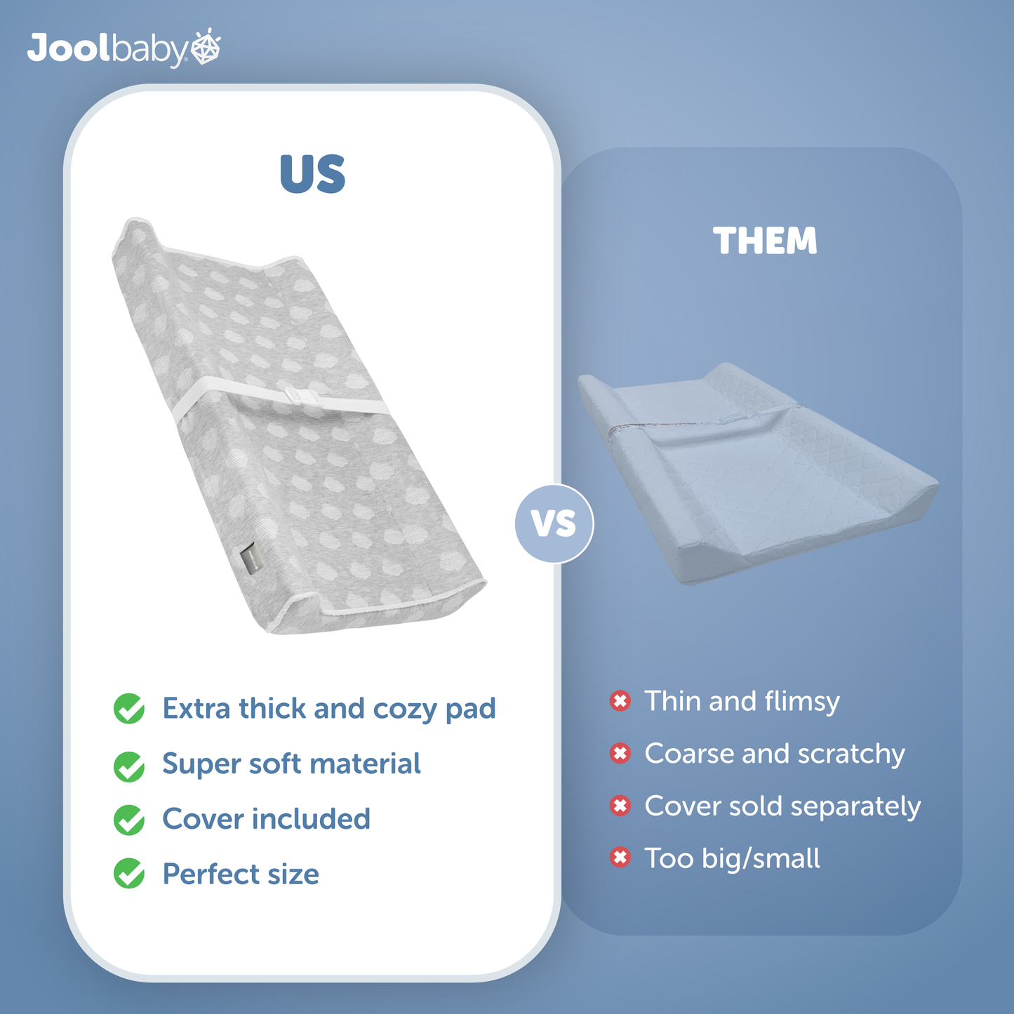 Soft Changing Pad + Washable Cover