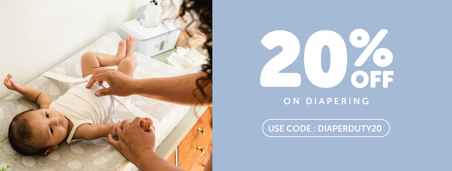 20% off Diapering 