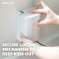 Electrical Outlet Cover Box secure locking mechanism
