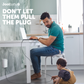Electrical Outlet Box prevents child from pulling cord