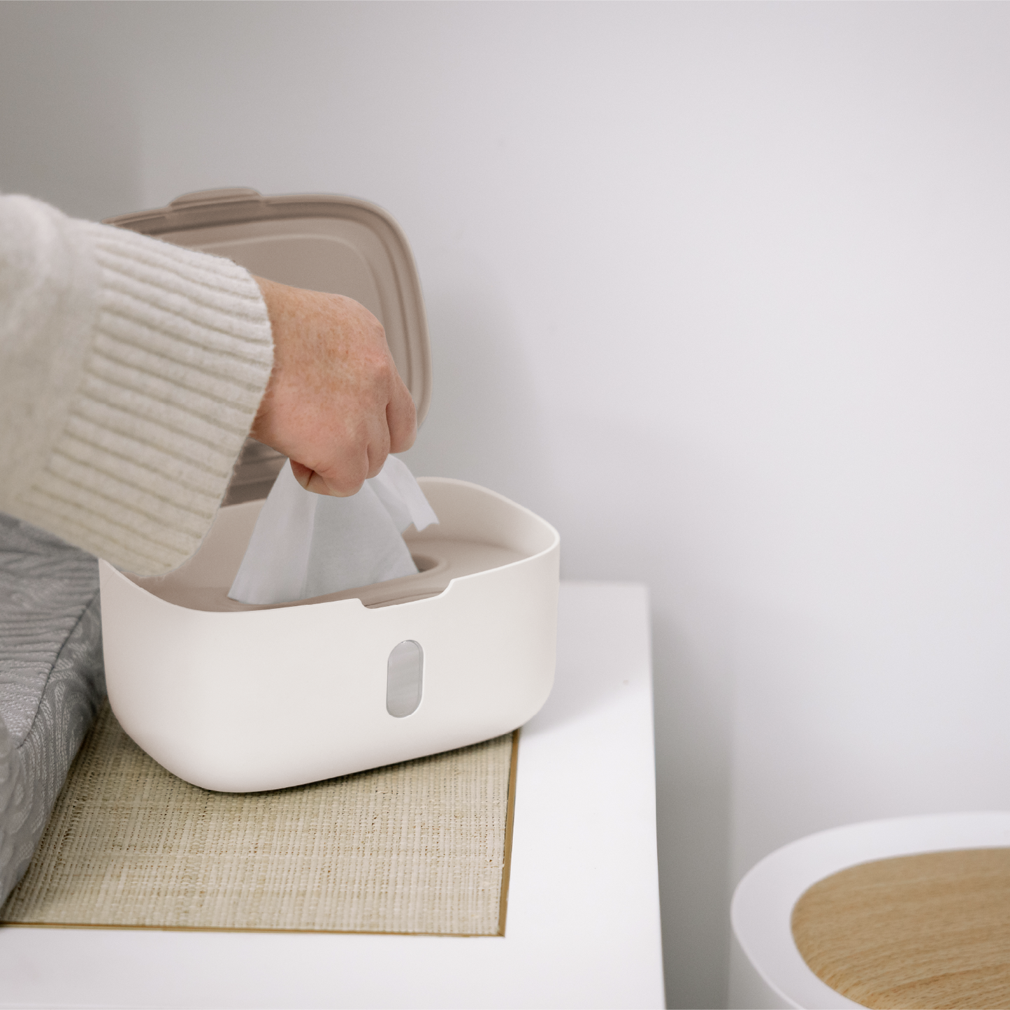 Firefly Wipe Dispenser with Built-In Nightlight