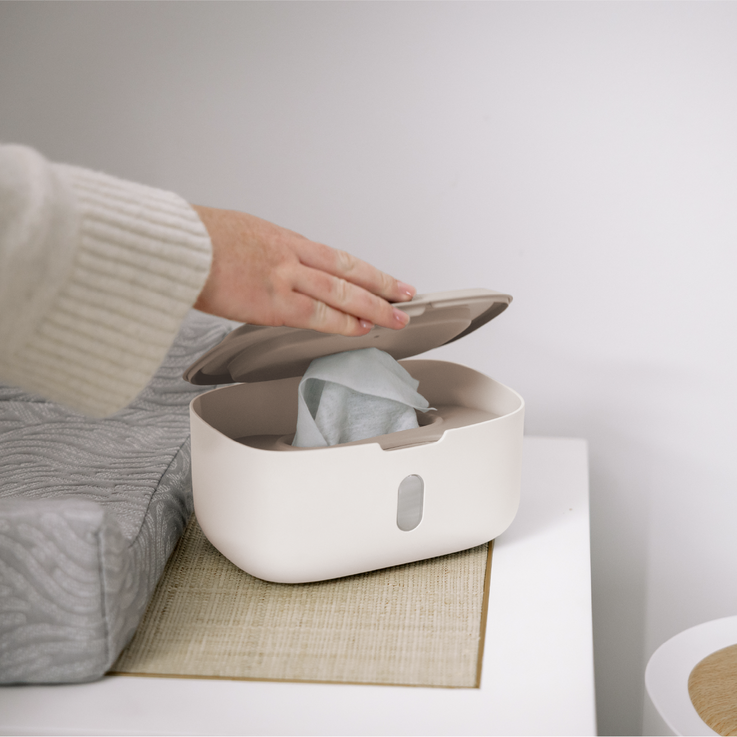 Firefly Wipe Dispenser with Built-In Nightlight