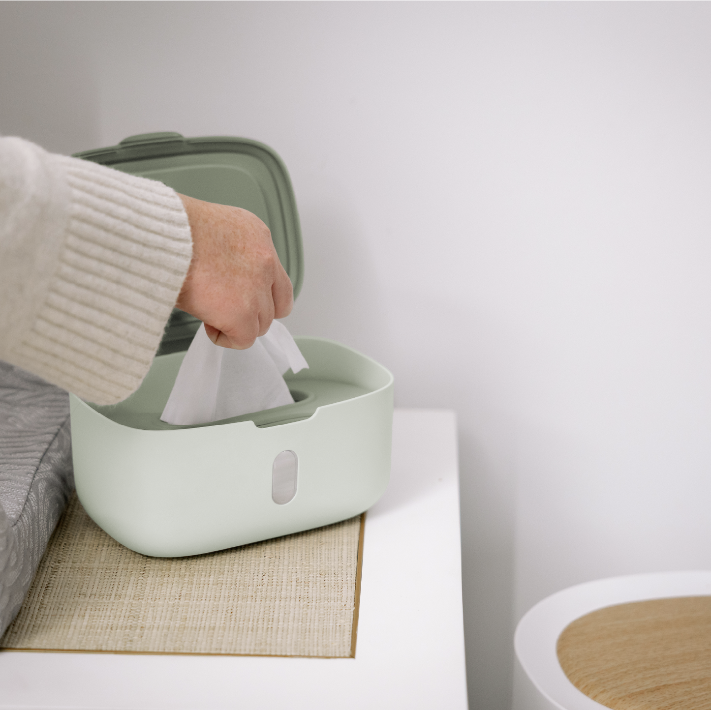Firefly Wipe Dispenser with Built-In Nightlight