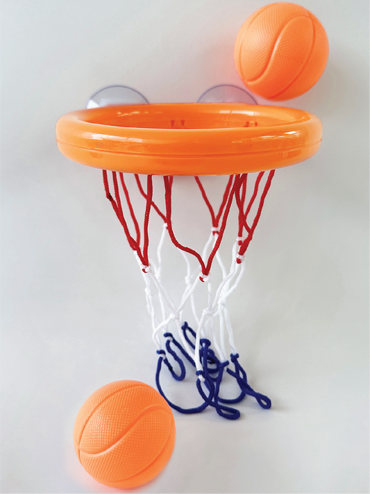 Bath Toy Basketball Hoop and 2 Balls