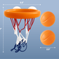 Bath Time Basketball Set