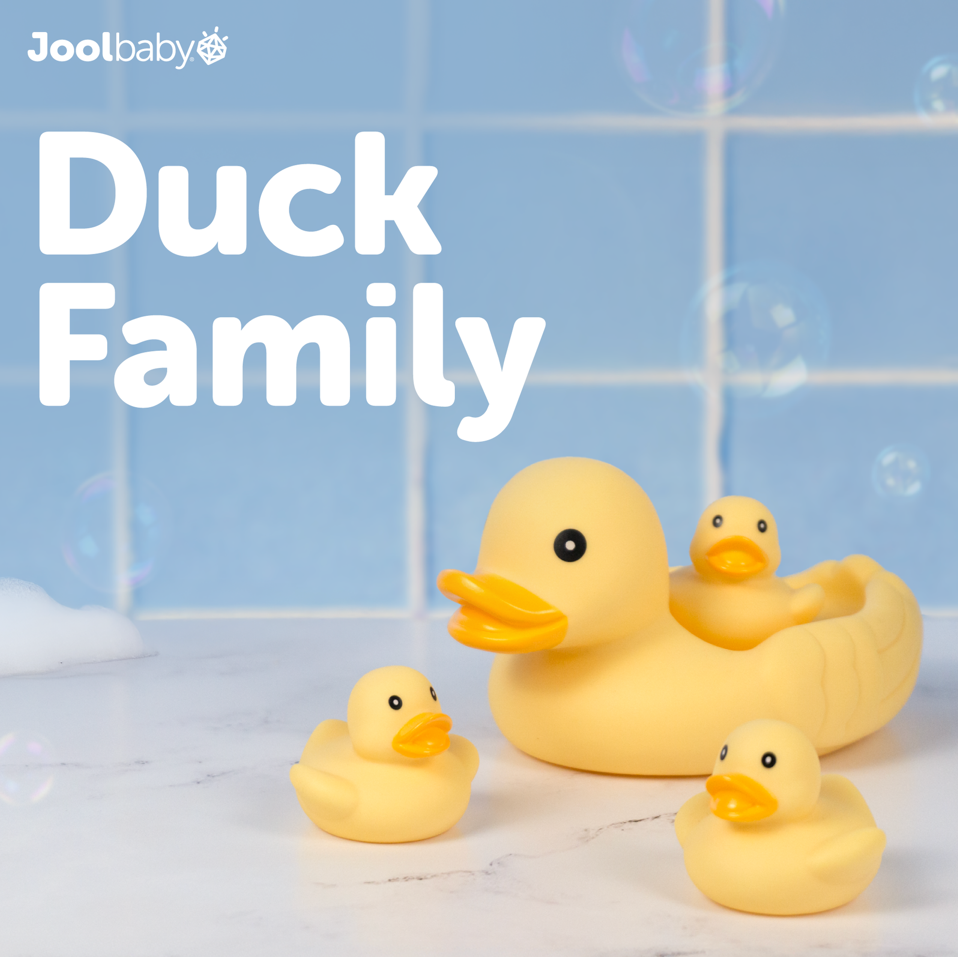 Bath giftset featuring rubber duck toys