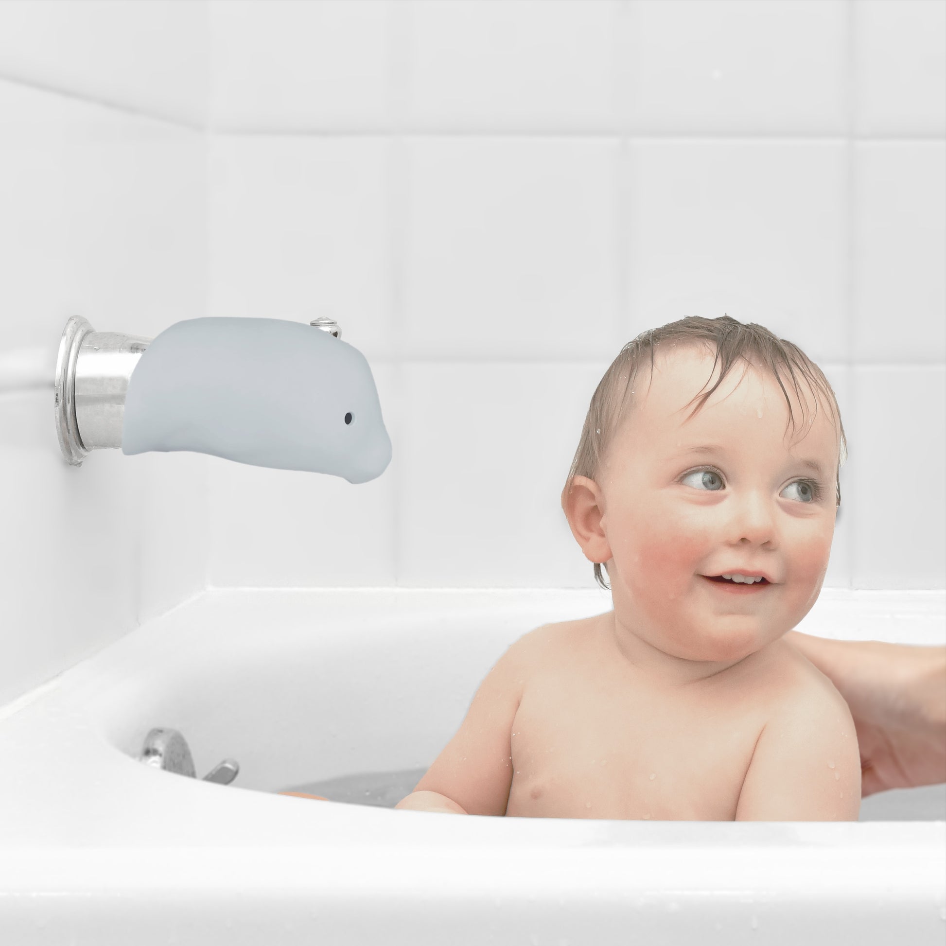 Dolphin Bath Spout Cover Blue – Jool Baby