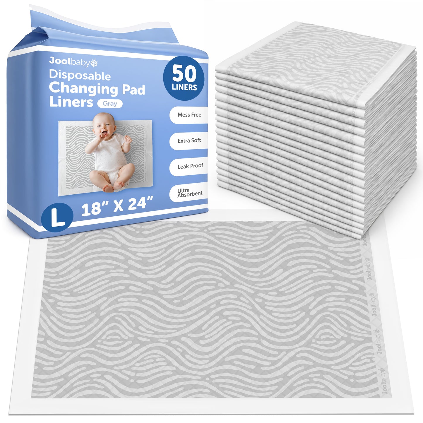 Disposable Changing Pad Liners (50 Count)
