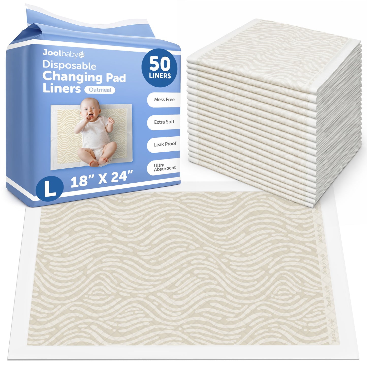 Disposable Changing Pad Liners (50 Count)