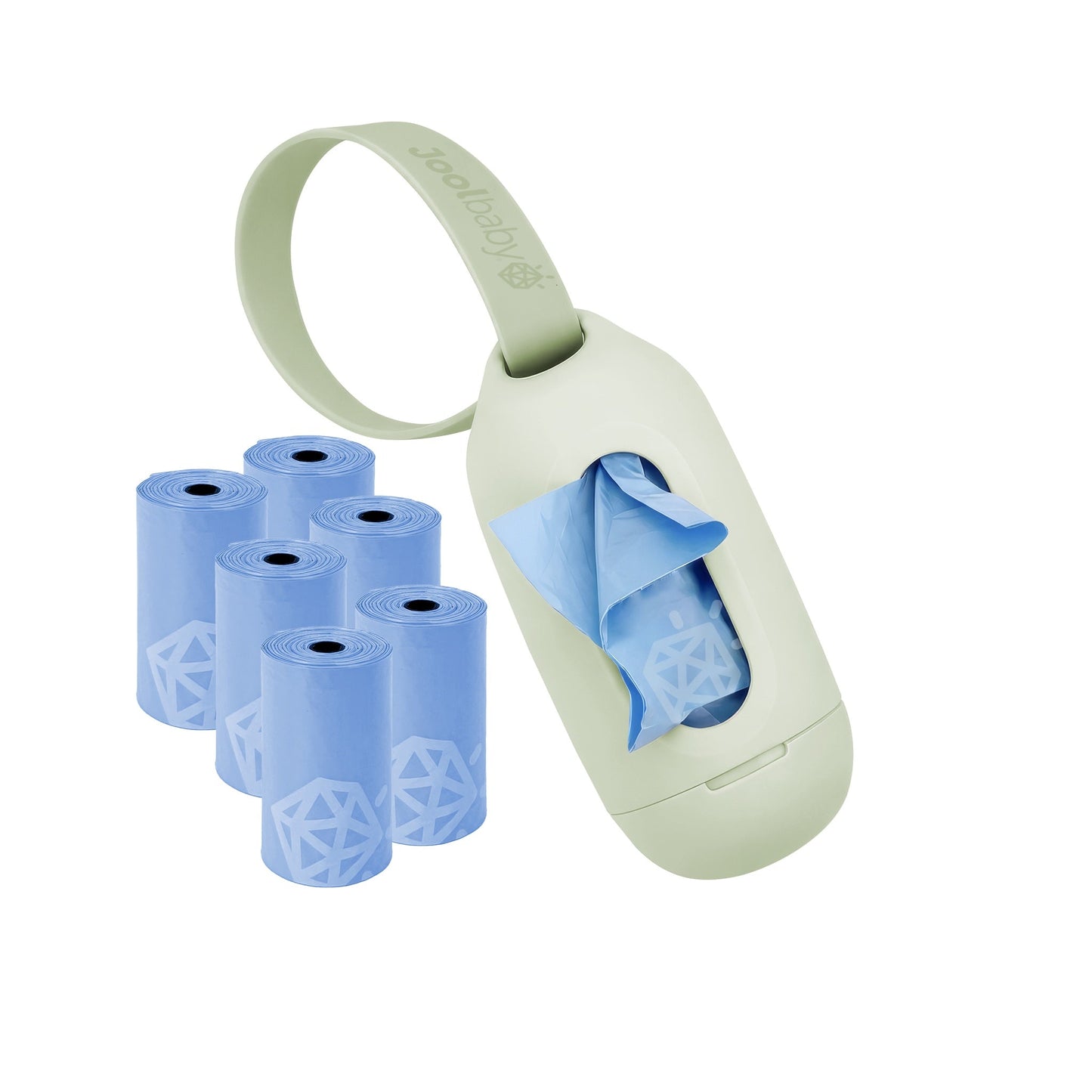 On-the-Go Disposable Diaper Bag Dispenser and Refills