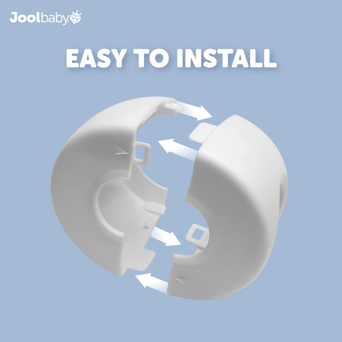 Jool Baby door knob covers are easy to install