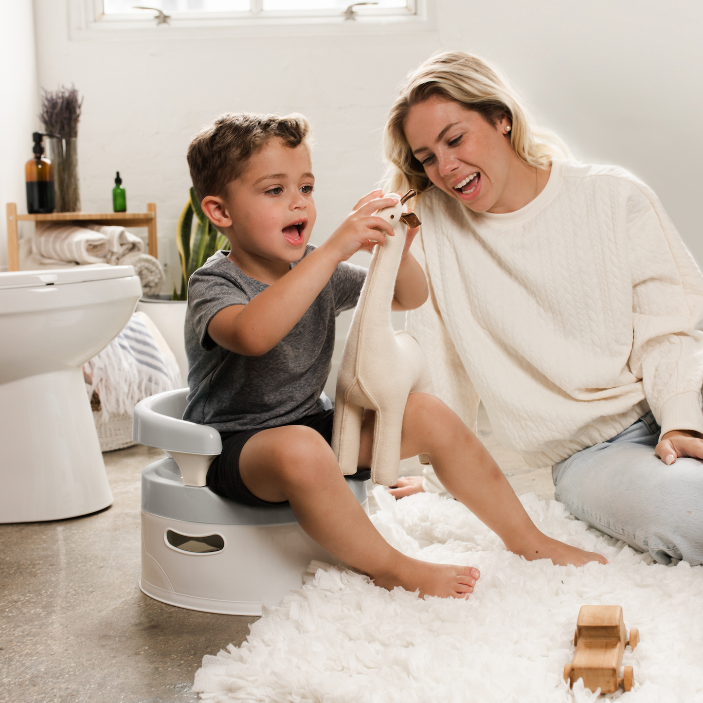 Handled Potty Chair