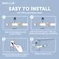Jool Baby multi use strap lock is easy to install with no drilling required
