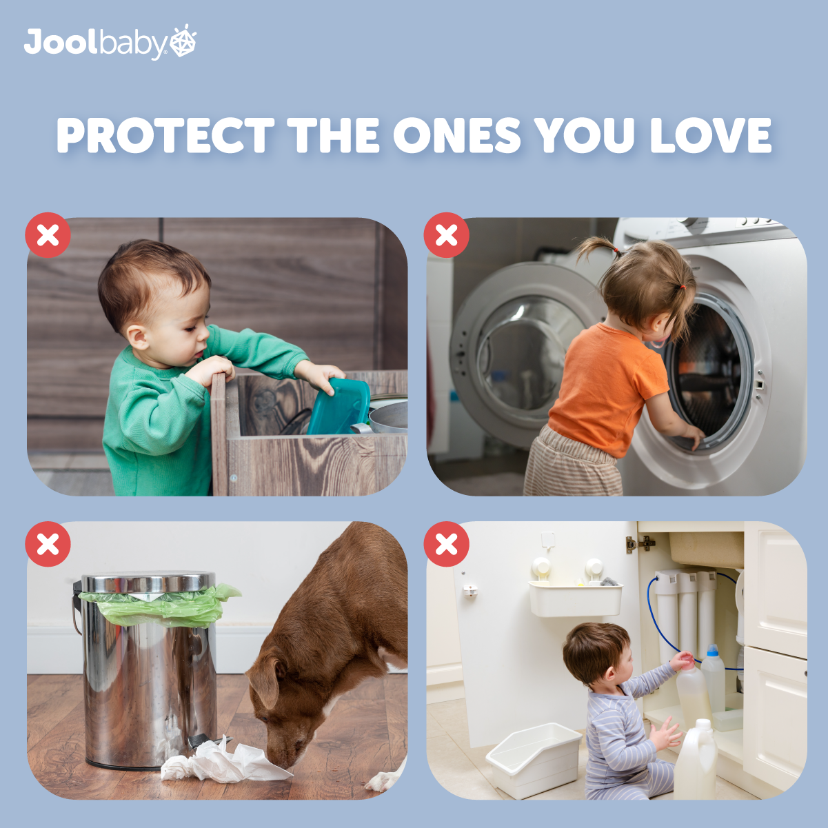 Jool Baby Multi use strap lock protect the ones you love