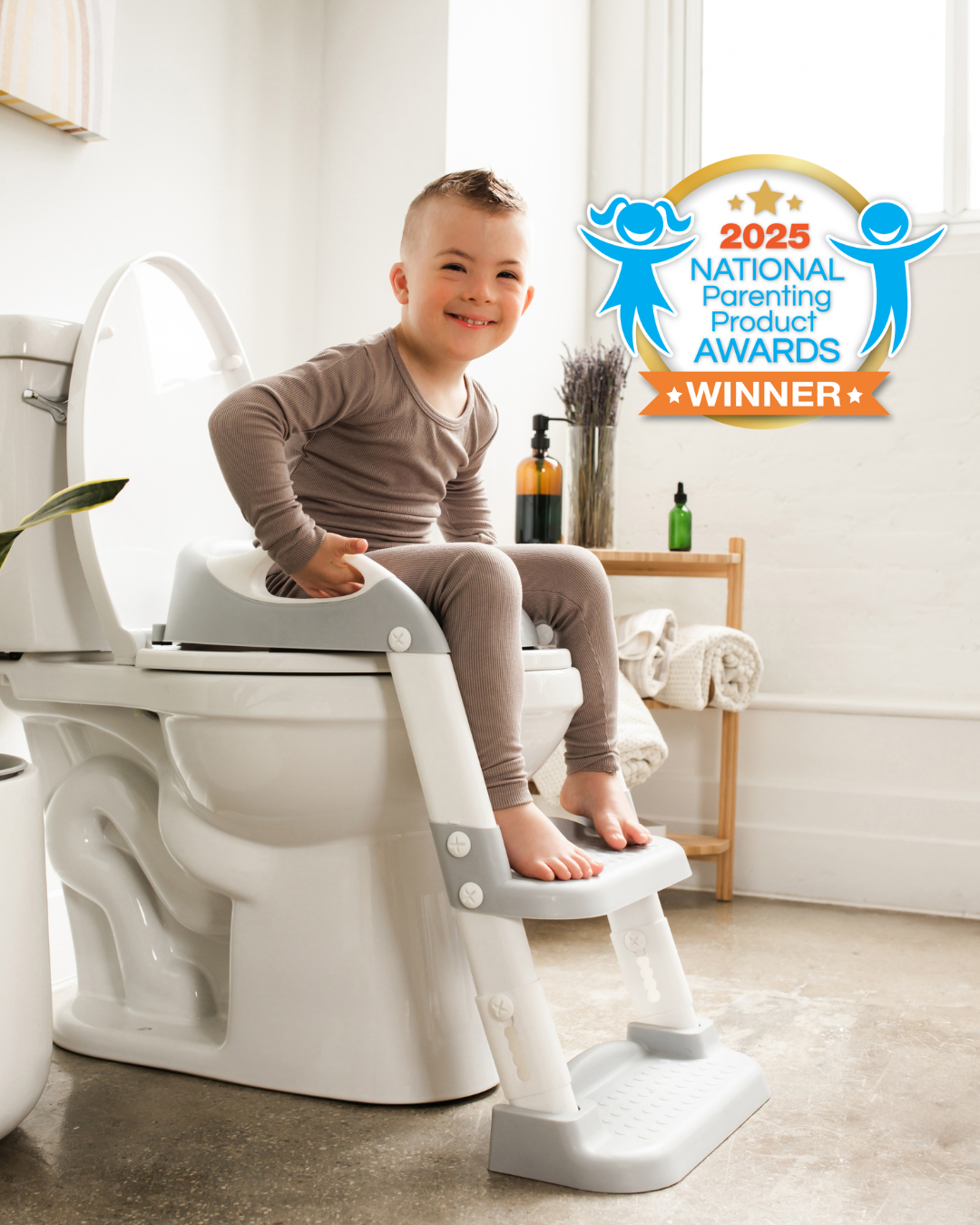 Potty Training Ladder with Adjustable Height – Jool Baby