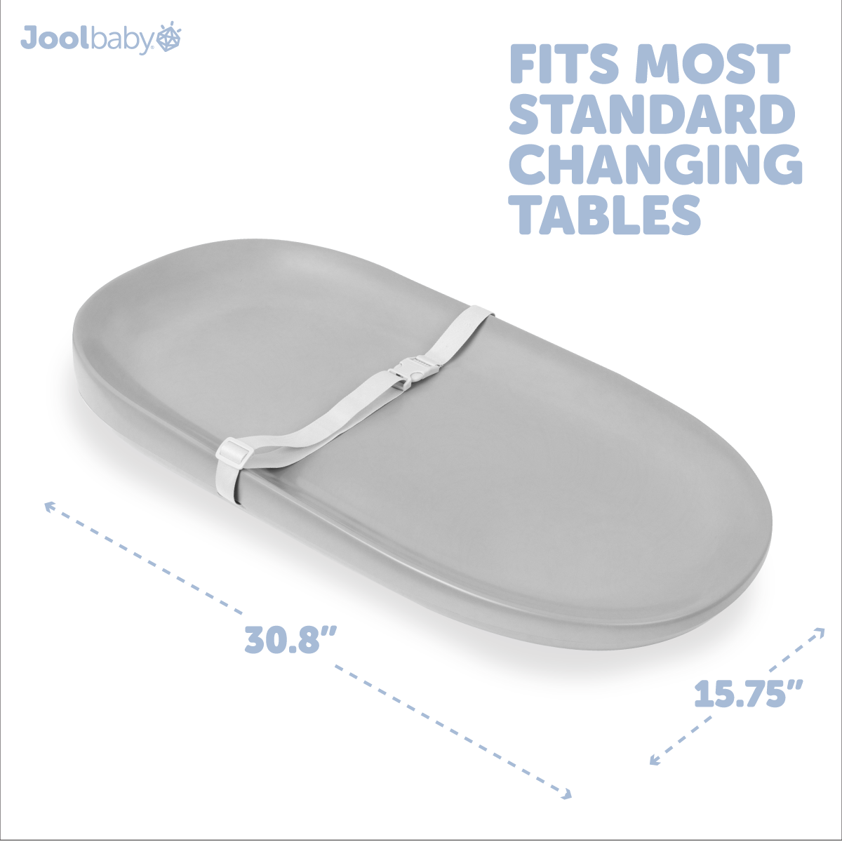 Waterproof baby changing pad fits most changing tables