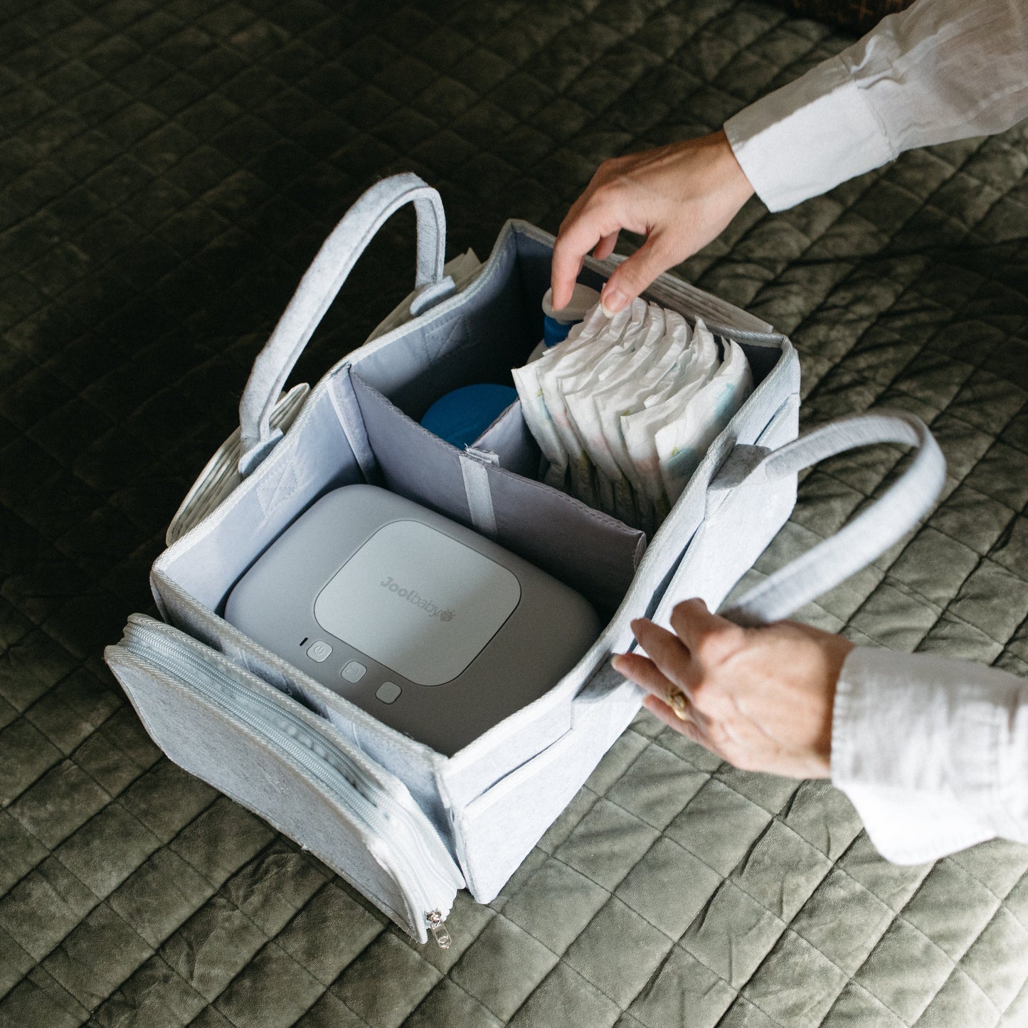 Tag-Along Diaper Caddy
