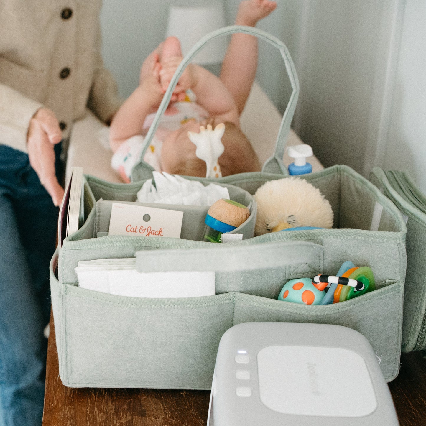 Tag-Along Diaper Caddy
