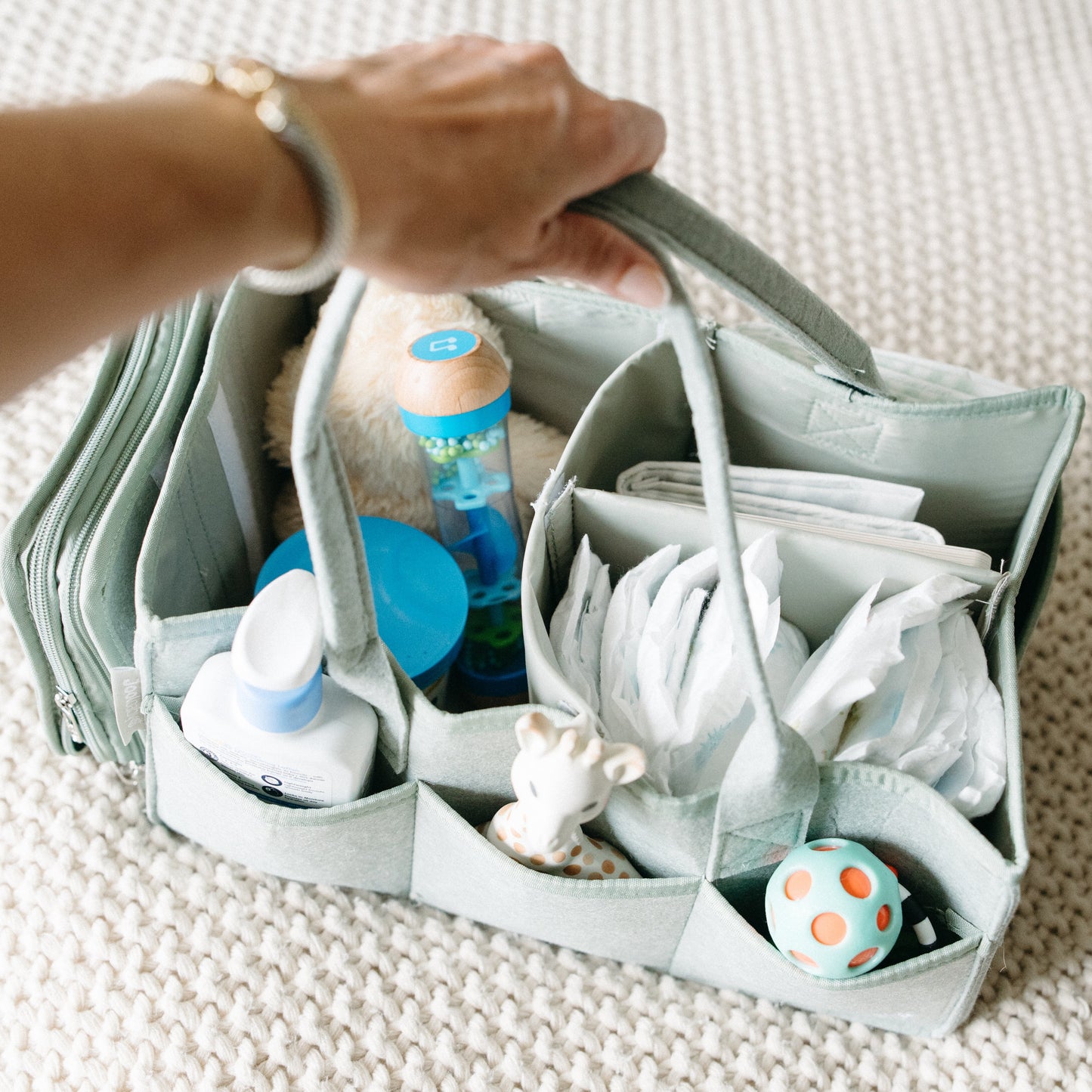 Tag-Along Diaper Caddy