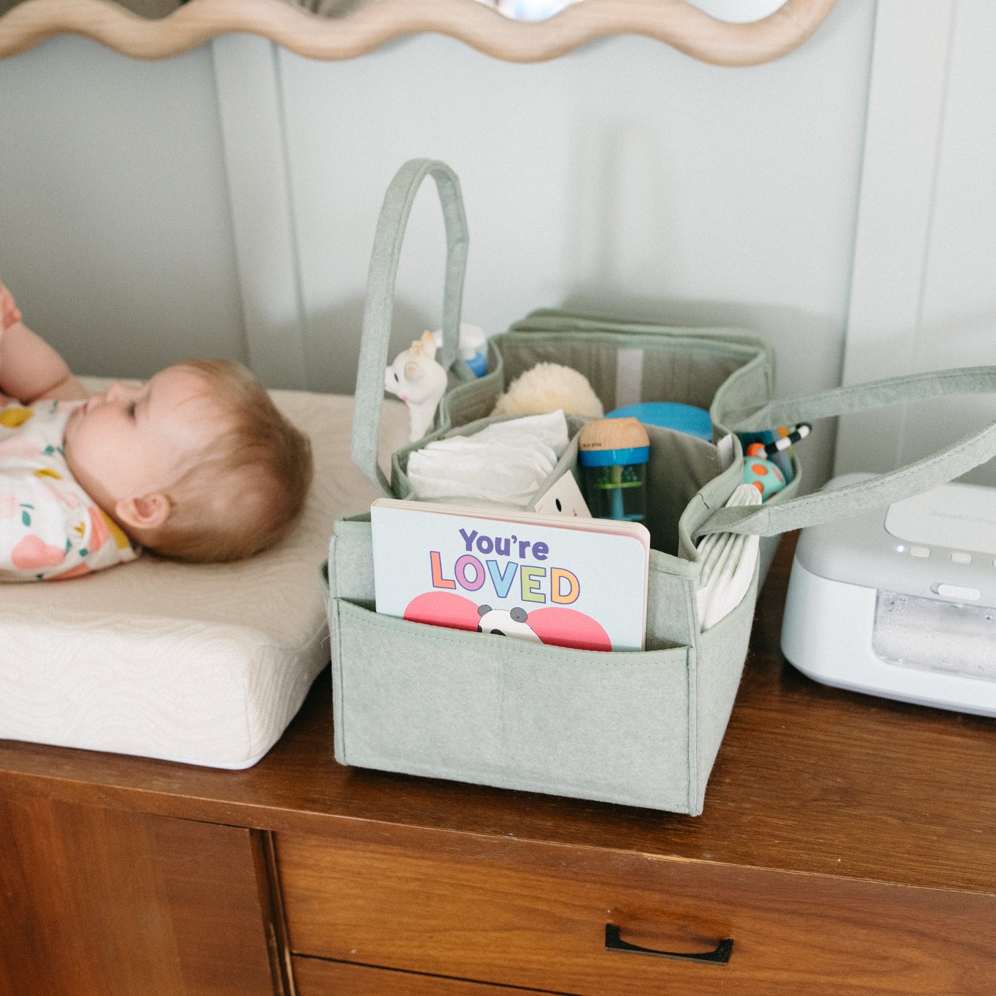 Tag-Along Diaper Caddy